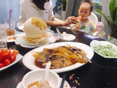 温式黄鱼烧年糕-柒园·三十年创意杭帮菜(龙湖滨江天街店)