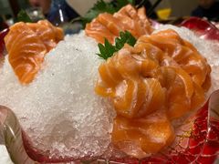 三文鱼刺身-麒茗餐厅·粤菜·宴会厅·海鲜(锦绣路店)