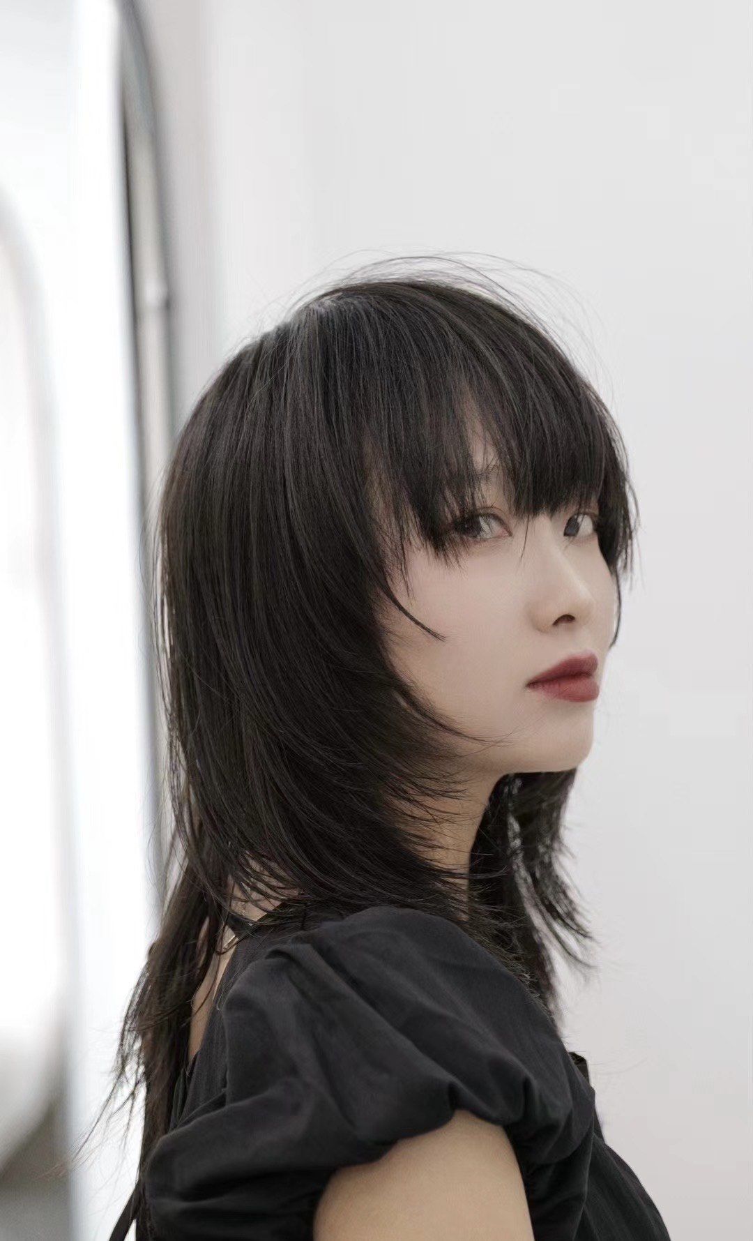 小个性高层次发型中性的风格带叛逆少女独特