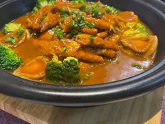 茶杯挂汁焗鲜鲍-箱美术馆私房菜(水晶郦城店)