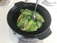 啫啫生菜煲-新斗记·新派老粤菜(海上世界店)