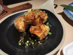 木鱼花炸豆腐-万岁料理回转寿司(华贸店)