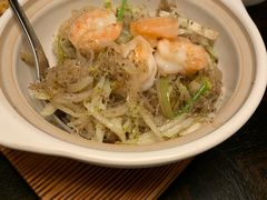 鹅肝大虾炒粉丝-浙江安吉JW万豪酒店·万豪中餐厅