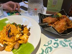 鸡枞菌炒土鸡蛋-桂满陇·海市蜃楼·黑金(国金店)