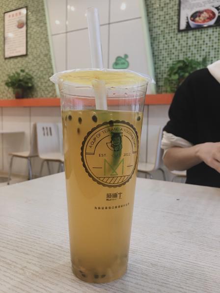 茗博士(陕西科技大学一店)-"那天做公交看见有人喝百香果,就馋了,下车