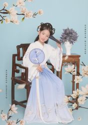 -后宫·古装汉服京剧儿童亲子全家福摄影