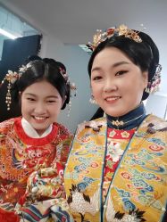 -后宫·古装汉服京剧儿童亲子全家福摄影