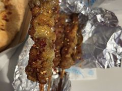 孜然香烤羊肉串-达美乐比萨(大华锦绣优嘉店)