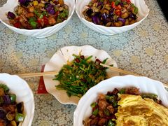 茄子肉丁小公鸡双拼拌面-文三里屯面馆(三里屯店)