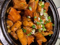 石锅山药排骨-闫府私房菜·百年鲁菜(欧亚店)