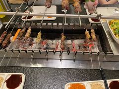 -長壹旋转烤吧 农家鸡火锅