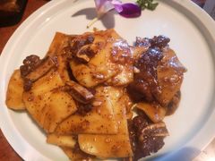 牛仔骨炒年糕-绿茶餐厅(成都万象城店)