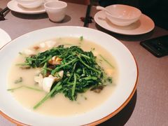 金银蛋煮西洋菜-金鸭季·北京烤鸭(深业上城店)