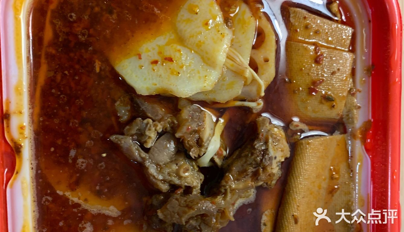 之前一直吃的海底捞的自热火锅