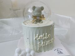 ins小熊许愿蛋糕-玉见cake低糖蛋糕甜品台定制(河西店)