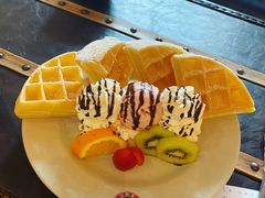 水果冰淇淋松饼-maan coffee漫咖啡(通州店)