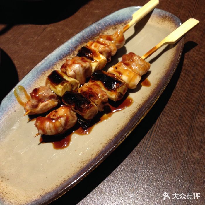 二阶堂居食屋(好运街店)鸡肉京葱串图片 - 第1张