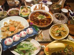 金毛芙蓉虾-蘑菇私房菜小馆(杨家坪西城天街店)