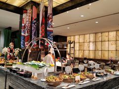 自助取餐区-北京希尔顿逸林酒店-逸轩西餐厅-自助餐厅