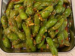 椒麻毛豆-白仁仔· 活烤海鲜 宵夜(豫园店)