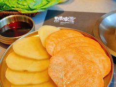 土豆片地瓜片拼盘-味家烤肉烤鳗鱼牛排(西塔旗舰店)