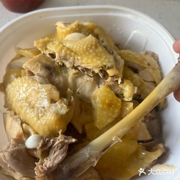 竹筷子新松江路的白斩鸡