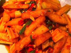 酸冬瓜炒藕尖-吃饭皇帝大(长宁龙之梦店)