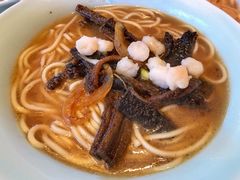 虾爆鳝面-奎元馆.百年奎元.非遗传承(西湖边的解放路店)
