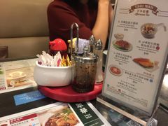 餐具摆设-翠华餐厅(湾仔店)