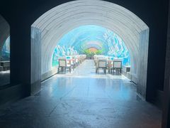-海棠湾洲际-涛·海底餐厅·美人鱼·自助餐·海底隧道
