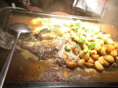蒜香清江鱼-探鱼·鲜青椒爽麻烤鱼(广州花都来又来店)