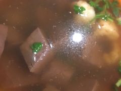 鸡鸭血汤-大龙汤包