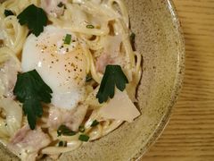 奶油培根半熟蛋意面-EN SPACE恩空间