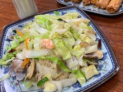 海鲜炒兴化粉-福州人铭小吃