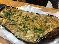 烤茄子-蚝哥花姐湛江烤生蚝(美丽湾市场店)