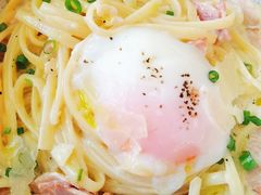奶油培根半熟蛋意面-EN SPACE恩空间