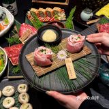 长沙高级感黑金庭院风日式烤肉💯黑毛和牛口感绝了