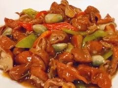 腊八蒜烧肥肠-老浒记烤鸭-北京菜(琉璃厂店)