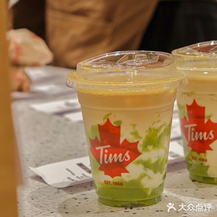 温州首家‼️爆红Tims咖啡终于来银泰啦～