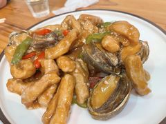 鲍鱼溜肉段-小郭私房菜·海肠捞饭(学士街店)