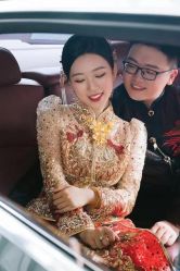 -懿沉香中式嫁衣礼服秀禾服龙凤褂马来褂旗袍总店