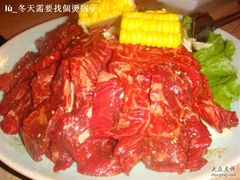 牛脊肉拼盤-炼火烤肉店