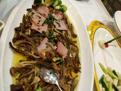 风肉蒸鹿茸菇-苏苑饭店-中餐厅(长桥地区店)