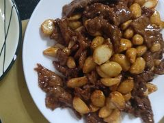 黑蒜子牛肉片-清真宏玉祥黄门脸餐厅(华荫东里店)