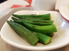秋葵-永和大王(一口茶豆浆|花香豆更香·碧榕湾店)