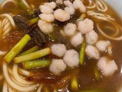 虾爆鳝面-奎元馆.百年奎元.非遗传承(西湖边的解放路店)