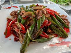 农家小炒肉-七的湖·晚芳亭·阳澄湖农家菜·大闸蟹(莲花岛店)