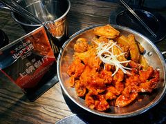 韩式炸鸡-MI WU FACTORY米屋美食工厂餐厅(绿地店)