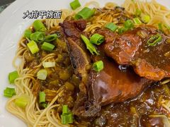 大排干挑面-梧桐面馆桐乡阿能面店(印象城店)