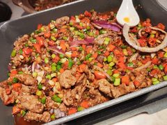 孜然牛肉-味上湘菜馆(阿波罗店)